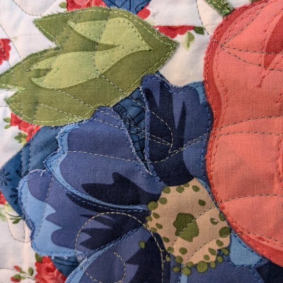 NEW! Handmade "Admiral Harry" by Riley Blake Cotton Nautical Quilt 68" x 80" - Picture 8 of 9